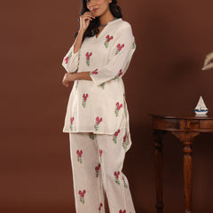 Rosemary cotton Co ord set - Jiraazi