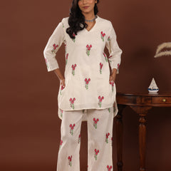 Rosemary cotton Co ord set - Jiraazi