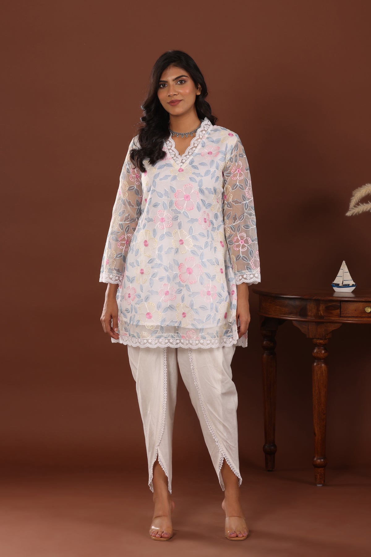 Bulbul Organza Kurti