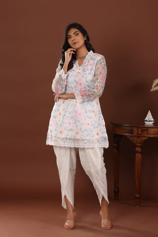 Bulbul Organza Kurti