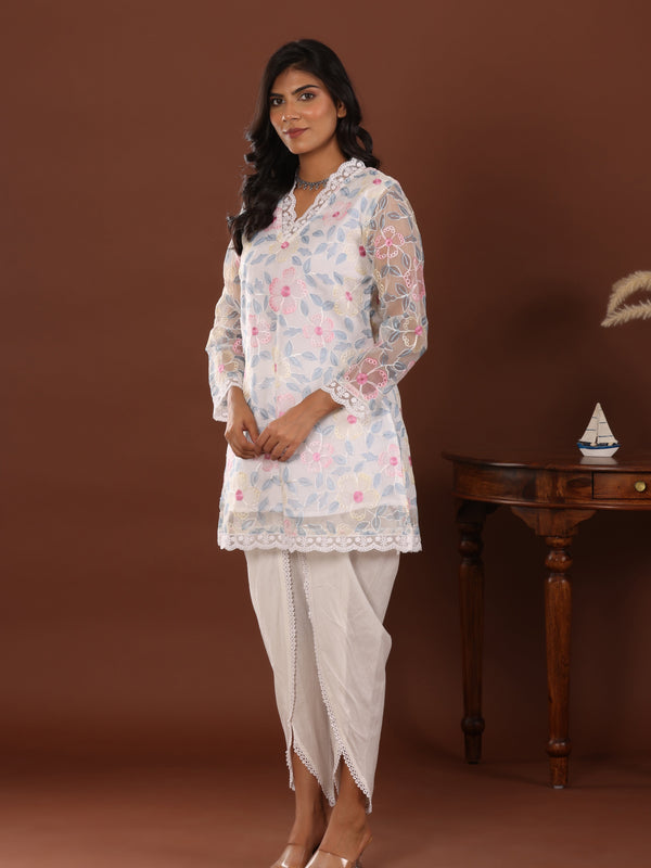 Bulbul Organza Kurti - Jiraazi