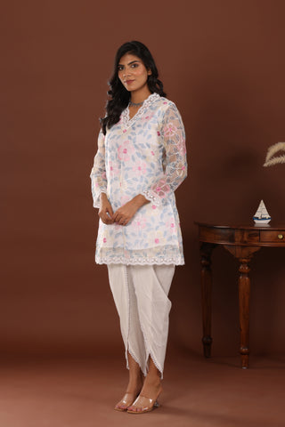 Bulbul Organza Kurti