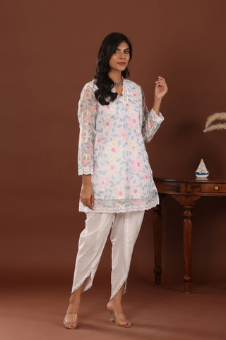 Bulbul Organza Kurti