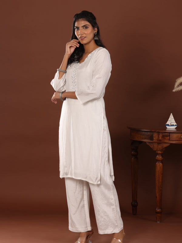 Sitara Muslin Straight Kurta - Jiraazi