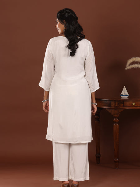 Sitara Muslin Straight Kurta - Jiraazi