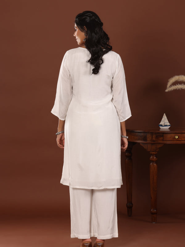 Sitara Muslin Straight Kurta - Jiraazi
