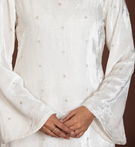 Sophia Velvet Kurti