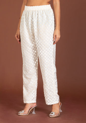 Maryam Polka Velvet Pant