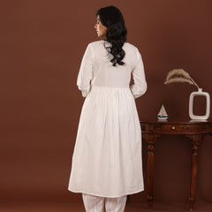 Chand Angrakha Cotton Kurta - Jiraazi
