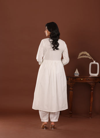 Chand Angrakha Cotton Kurta