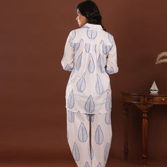 Handblock print Cotton Co ord - Jiraazi