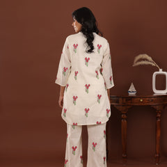 Rosemary cotton Co ord set - Jiraazi