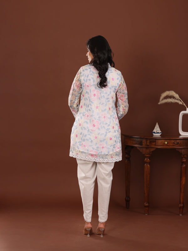 Bulbul Organza Kurti - Jiraazi