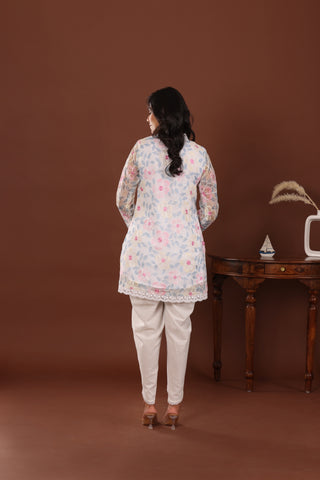 Bulbul Organza Kurti