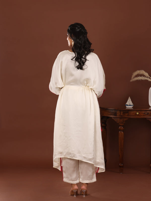 Meva Rang Kaftan Set - Jiraazi