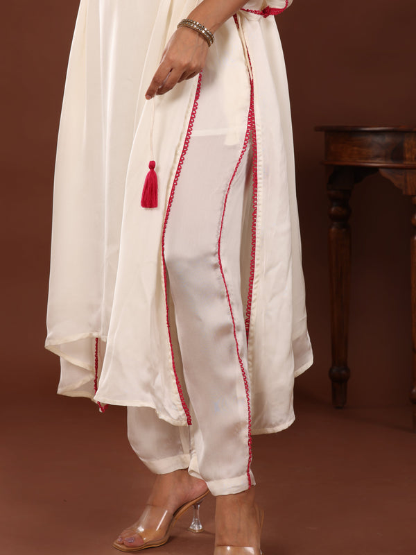 Meva Rang Kaftan Set - Jiraazi