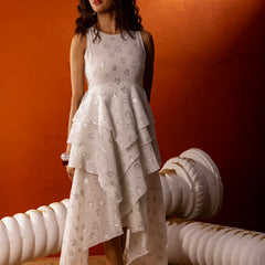 Lurex Layered Dress