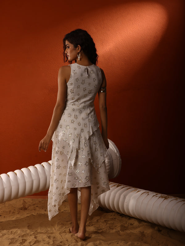 Lurex Layered Dress