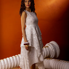 Lurex Layered Dress